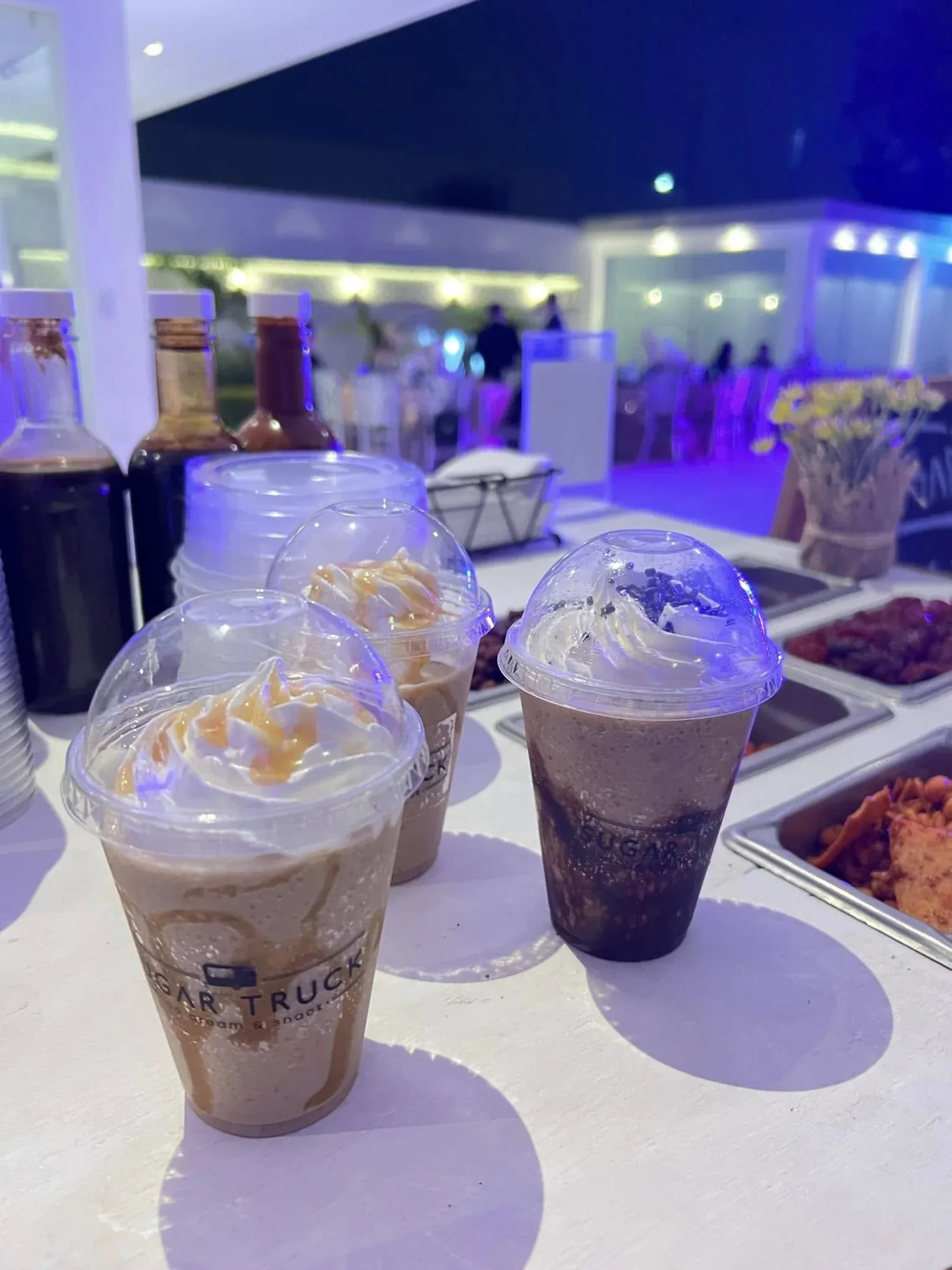 Frappés en evento